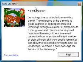 Dos Packager Screenshot