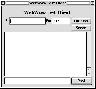 Test Client Screenshot